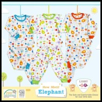 Libby Setelan Panjang S,M,L Kecil (6-18 Bulan) Pakaian Bayi Libby (1)