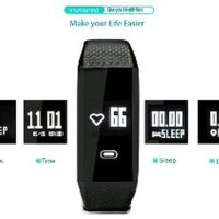 Smartwatch f1 smartband waterproof anti air blood press Murah