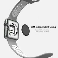 Smartwatch replika apple watch nike sport sim card hear Murah