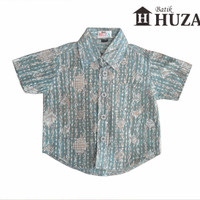 Batik Huza Kemeja Anak 0-3 Bulan
