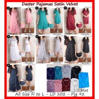 dst satin mix daster baju tidur wanita pajamas piyama katun jepang