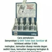 Toilet seat sanitizer / spray toilet / spray WC / pembersih dudukan WC