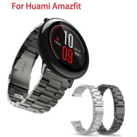 Amazfit PACE Stainless Steel Strap Xiaomi Huami Smartwatch - Hitam