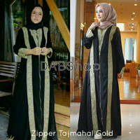 Jual ABAYA / JUBAH / GAMIS ZYPER TAJMAHAL Murah