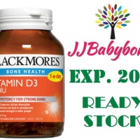 Jual Blackmores Vitamin D3 1000IU 200 kapsul Murah