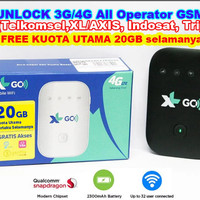 MiFi 4G XL GO Movimax MV003 UNLOCK Gratis Kuota 20GB