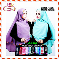 Hijab Simple Pet / Pashmina Motif / Jilbab Khimar Remaja - JJE