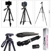 Tripod Yunteng Bluetooth VCT 5208 - Standing Hp & Camera