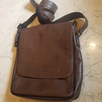 TAS BRAUN BUFFEL BROWN ORIGINAL MAN WOMAN ORIGINAL LEATHER SELEMPANG