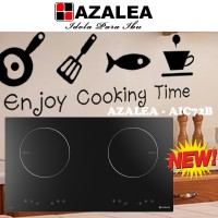 Azalea Kompor Listrik Induksi aic72b permukaan kaca hitam BARU!