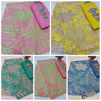 set kain batik print sol az dan embos