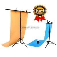 Jual PROMO !!! Paket Mini Studio Photo Stand Background 100cm Murah
