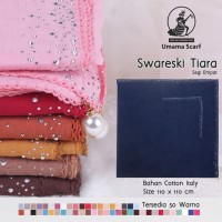 Hijab Segi Empat Scarf Kerudung Swareski Tiara Umama Jilbab Mu AGB3773
