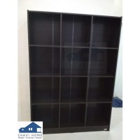Rak buku serbaguna rak kantor lemari arsip lemari dokumen 12 ruang