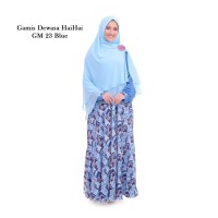 Gamis Dewasa Hai Hai GM 23 Biru Pink