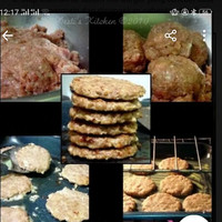 Jual Daging grill/patty burger jumbo isi 10 Murah