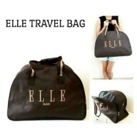 TRAVEL BAG TAS KOPER JINJING PAKAIAN ELLE COKLAT TUA