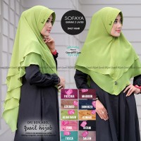 [PROMO JULI] Premium Hijab Khimar Sofaya by Quail Hijab