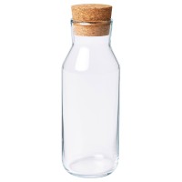 IKEA 365+ Karafe / Pitcher / Container Minum Tertutup, 0.5 L, Kaca