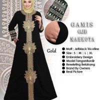 Jual Gamis Abaya Hitam Jetblack Terbaru, Gamis Pesta Hitam Cantik Elegant Murah