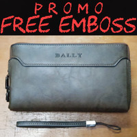 Handbag Bally Tas tangan merk Bally kulit asli dompet bally