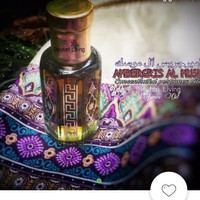 12ML Ambergris al musk parfume oil(minYak wangi nabi)