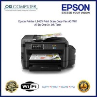Epson Printer L1455 Print Scan Copy Fax A3 Wifi All In One In Ink Tank