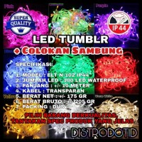 Lampu Tumblr Rumah Warm White Lamp Led Natal Hiasan Tumbler Unik Kamar