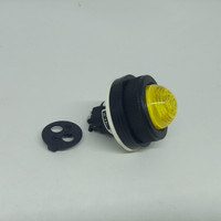 Pilot Lamp Fuji Electric 30mm LED DR30-DOL-E3Y 24V AC/DC Yellow