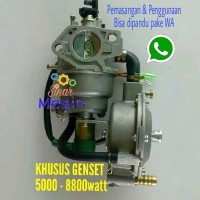 Konverter LPG Genset GX 390 Manual Choke Honda atau mesin China