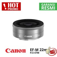Lensa Canon EF-M 22MM F2 New Garansi 1Th