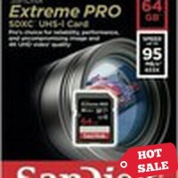SD Card Sandisk Extreme Pro 64gb speed 95Mbps Memory Card garansi