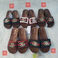 SANDAL PCU K90-1 36-40 SELOP WEDGES PLASTIK ANAK REMAJA DEWASA