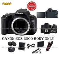 Canon EOS 200D WIFI Bodi Only - Kamera DSLR Canon BODY - BO