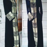 Jual GAMIS ABAYA HITAM EXCLUSIVE UNTUK PESTA KONDANGAN HARI RAYA LEBARAN * Murah