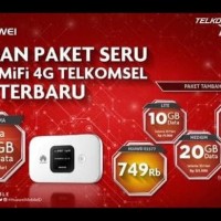 Mifi Huawei 4G Lte E5577 Unlocked Garansi Resmi Free Tsel 14Gb 2Bln