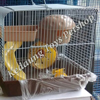 PINK Kandang Hamster Unik (L)