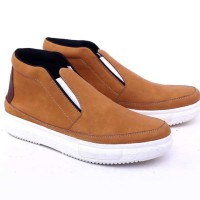 GARSEL sepatu CASUAL BOOTS pria dewasa Tan GCE 2016