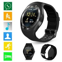 Smartwatch Jam Tangan Pintar HP Bulat WATERPROOF ANTI AIR Telepon Sms