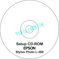 CD Driver Printer Epson Stylus Photo L360