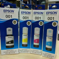 1 Set Tinta Epson 001 Original ink Printer L4150 L4160 L6160 L6170