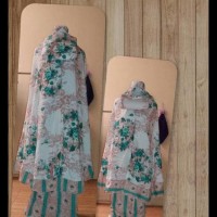 Diskon Mukena Couple Nadira Ibu Anak (1Kg Muat 2Couple) - Cokelat Muda