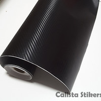 Jual Stiker Skotlet Karbon Sticker Carbon Hitam Black 3D Jual Stiker Skotlet Karbon Sticker Carbon Hitam Black 3D