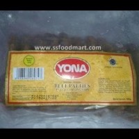 Jual Daging Burger Grill Beef Patties Yona Isi 10 Pcs .... Murah