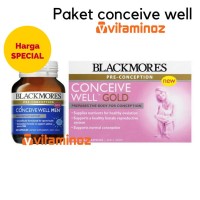 Jual Paket - Blackmores Conceive Well Gold 56 and Men 28 Kapsul Murah