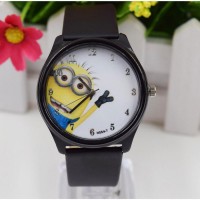 Jam Tangan Wanita Unik Lucu Murah Baru Minion Casio Guess Skmei