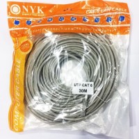 Kabel LAN 30m CAT 6 Internet Jaringan Cat6 UTP 30 Meter
