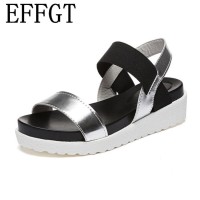 76sepatu fashion Musim Panas Hot Jual sandal wanita sandal terbuka toe