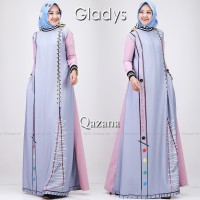 GAMIS CASUAL SIMPLE QAZANA by Gladys ORIGINAL BRANDED