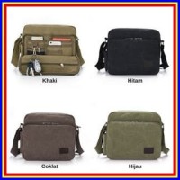 Katalog Juli 2018 Tas Selempang Pria Kanvas Bodypack B534